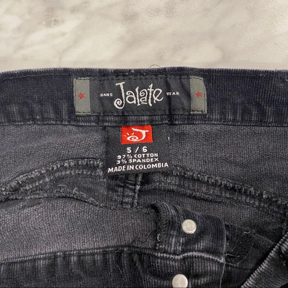 Vintage Jalate Jeans Wear black corduroy skirt - Picture 4 of 4